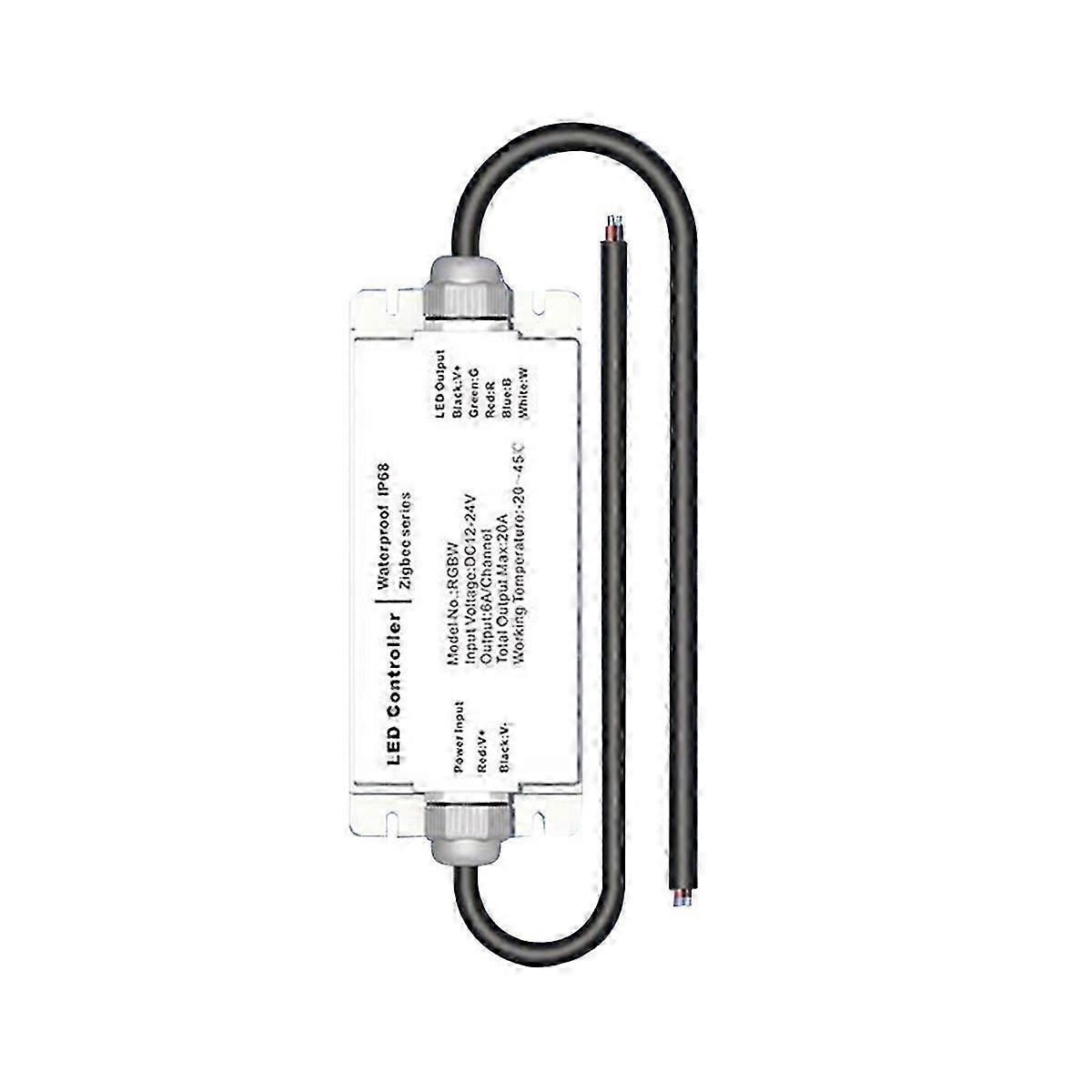 Tuya Zigbee DC12V 24V LED Strip Waterproof Controller IP68 Rain-Proof ZIGBEE Tuya Voice Remote Cont