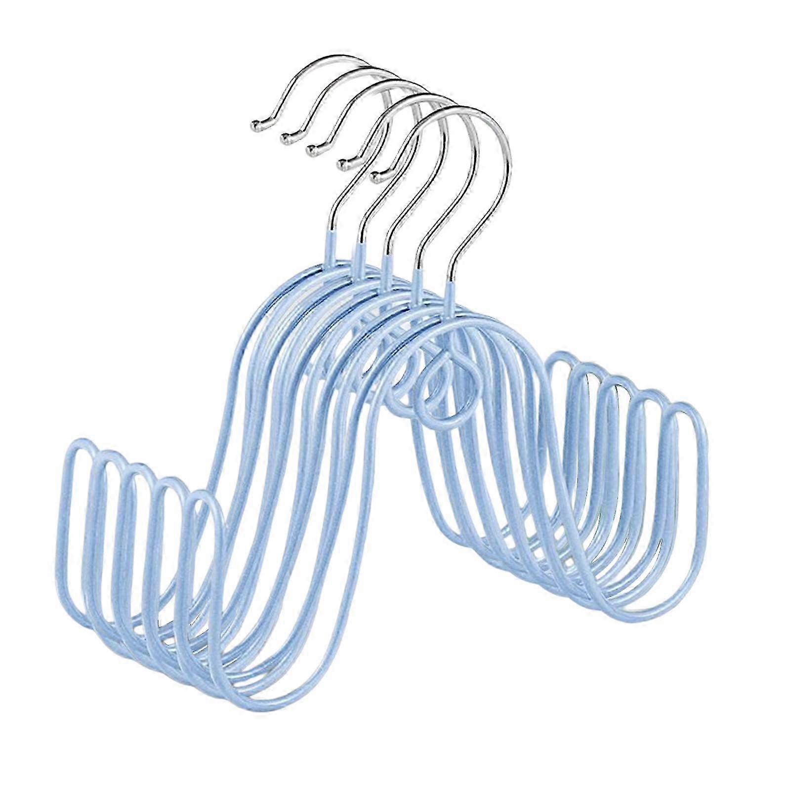 5PCS Shoe Hanging Hooks Space Saving Drying Rack for Shoes Stainless Steel Shoe Hangers For Home dormitory