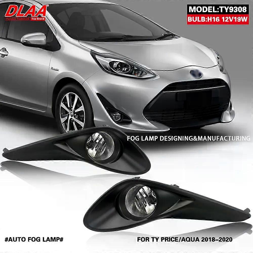 High qualityDLAA For Price Aqua 2018 2019 2020 Front Fog Lights Car Styling Spot Light Fog Lamps With Switch - 1 Pair