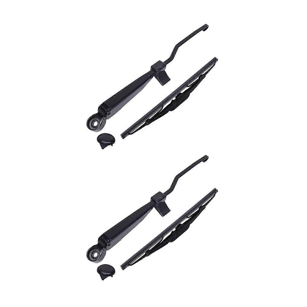 4pcs  Windshield Window Wiper Arm and Blade Set Kit Assembly Rear Side for Jeep for Grand Cherokee 19992004