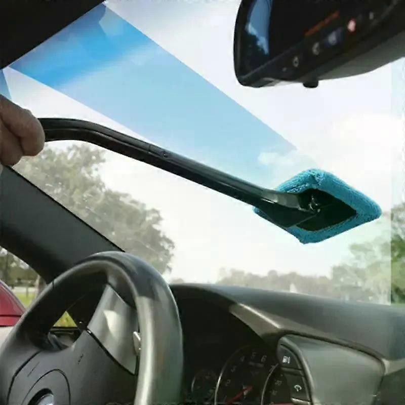 Microfiber Auto Car Window Cleaner Windshield Fast Easy Shine Brush Handy Washable Cleaning Tool Car Cleaning Brushes