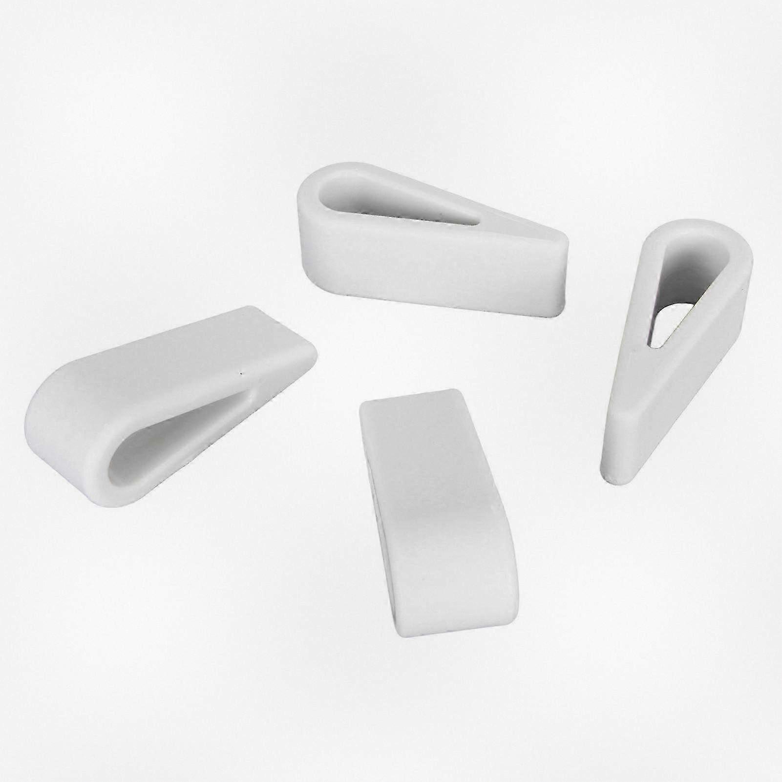 Adjustable Portable Laptop Holder Riser with Heat Sink Design, Ideal for Various Laptop Brands - Set of 4 Pieces