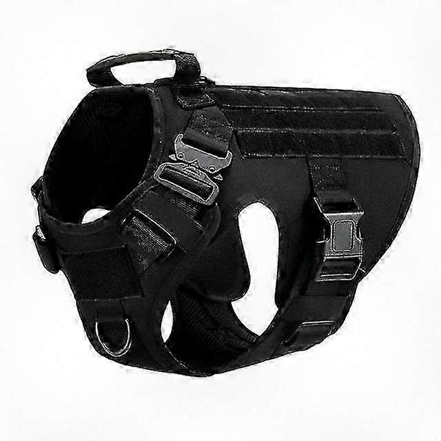 Adjustable Tactical Harness for Dogs - Suitable for Various Breeds and Sizes, Enhances Control and Comfort During Walks