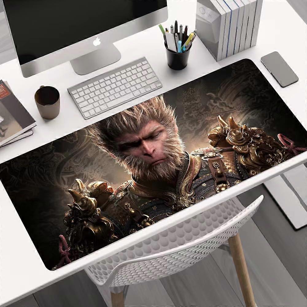 Black Myth Game Mouse Pad  Large NonSlip Gaming Mousepad with Stitched Edges, Desk Mat for Laptop, Computer  PC  12x32inA2