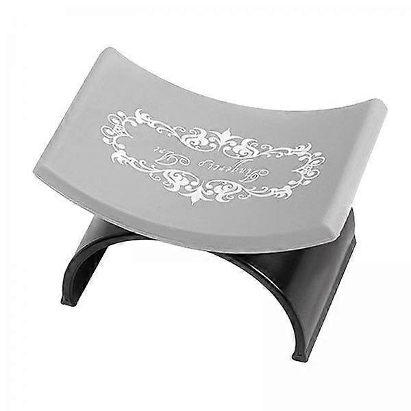 2xCoussin en silicone noir pour repose-main dans les soins des ongles