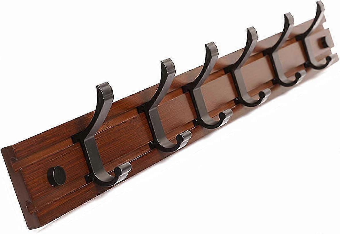 Appendiabiti mobile in legno creativo per corridoio - Retro Display Storage