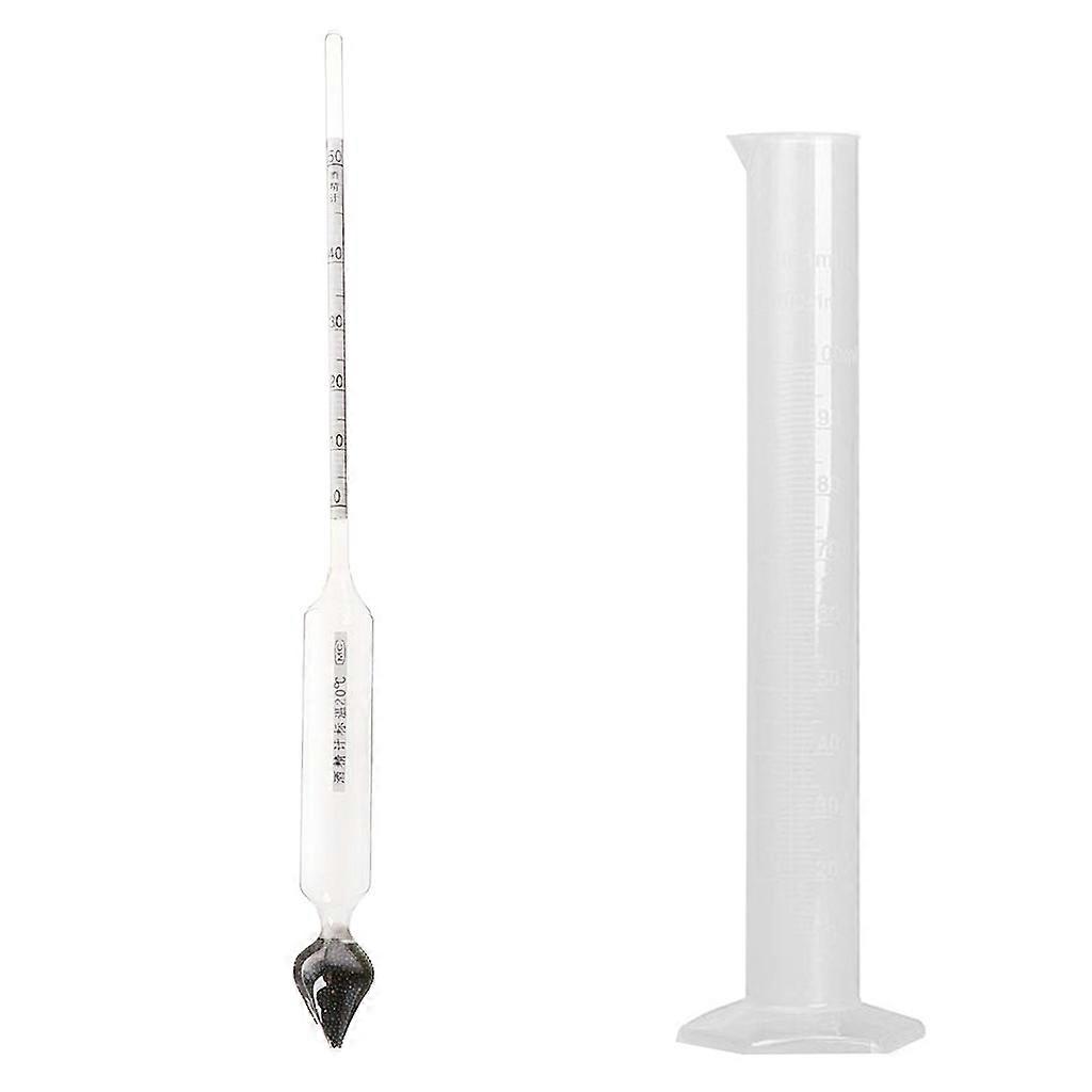 High-quality Durable Alcoholmeter Alcohol Meter Long Service Life Wine Concentration Meter Tools