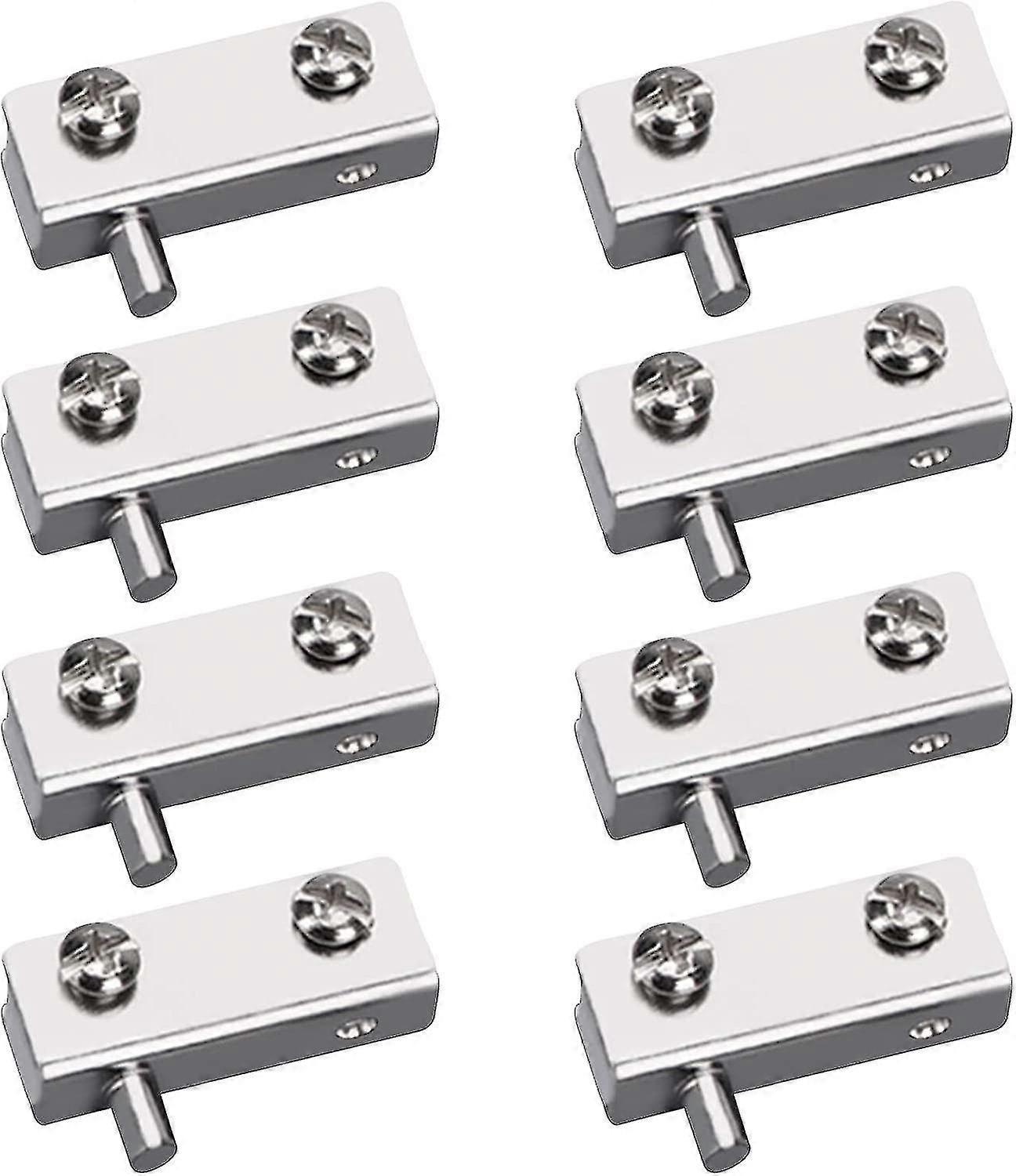 8 Pack Adjustable Pivot Hinge for 5-8mm Frameless Glass Door
