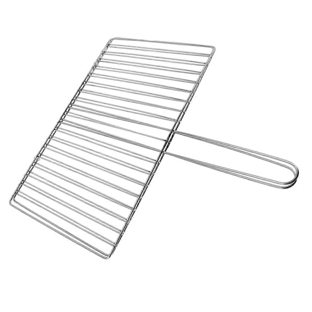 Grill basket For Vegetables And Meat BBQ grill basket With Ergonomic For Effortless Turning And Grilling Outdoors Thick Design