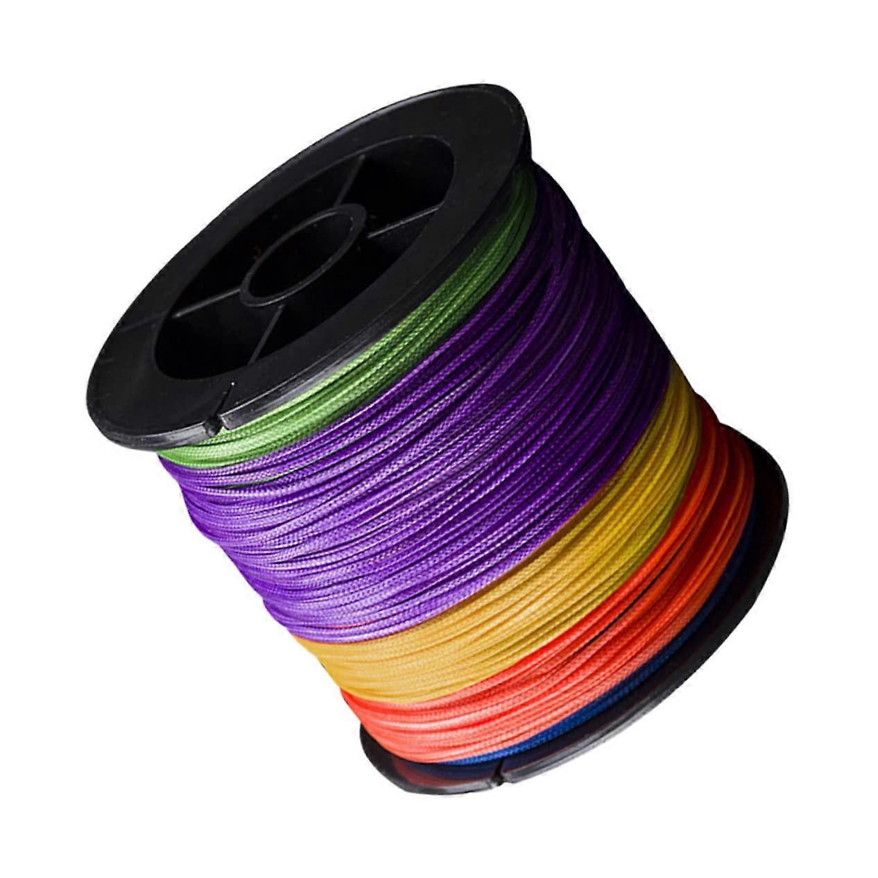 1 roll braided PE line colorprotected abrasionresistant for perch pikeperch