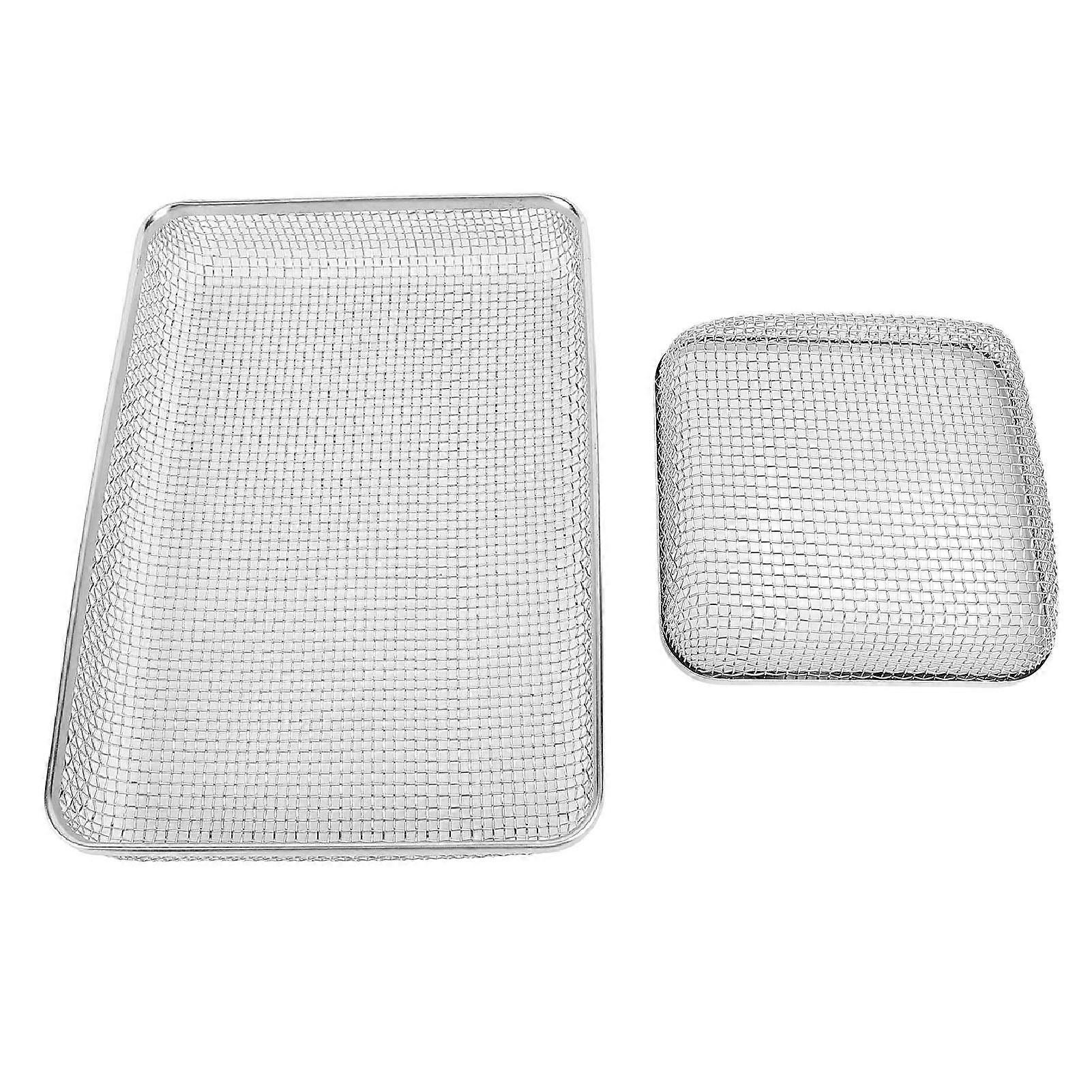 RV Ofen Screen Anti Flying Animal RV Warmwasserbereiter Lüftungsabdeckung Edelstahl Mesh mit Installationswerkzeug
