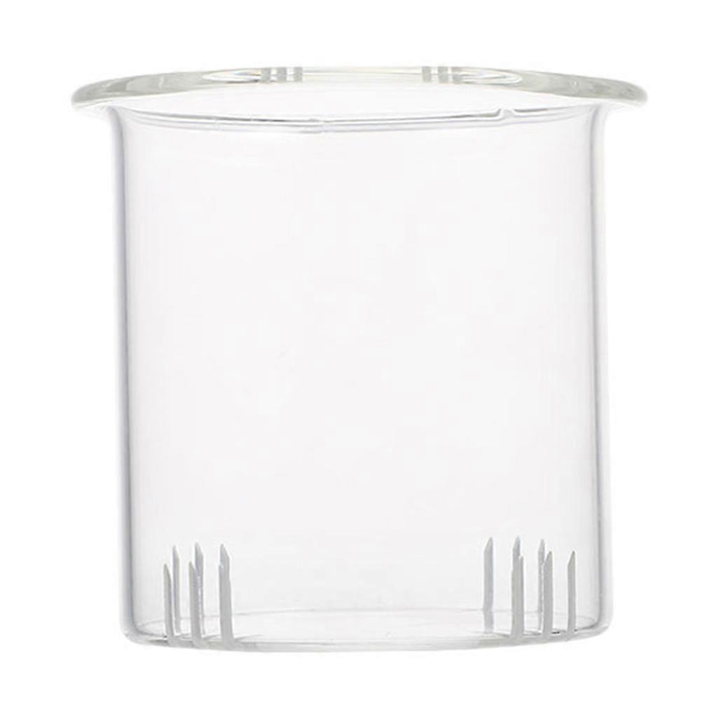 Detachable Glass Tea Strainer Filter for Loose Leaves, Lightweight Tea Steeper Compatible with Teapot for Home and Travel Use