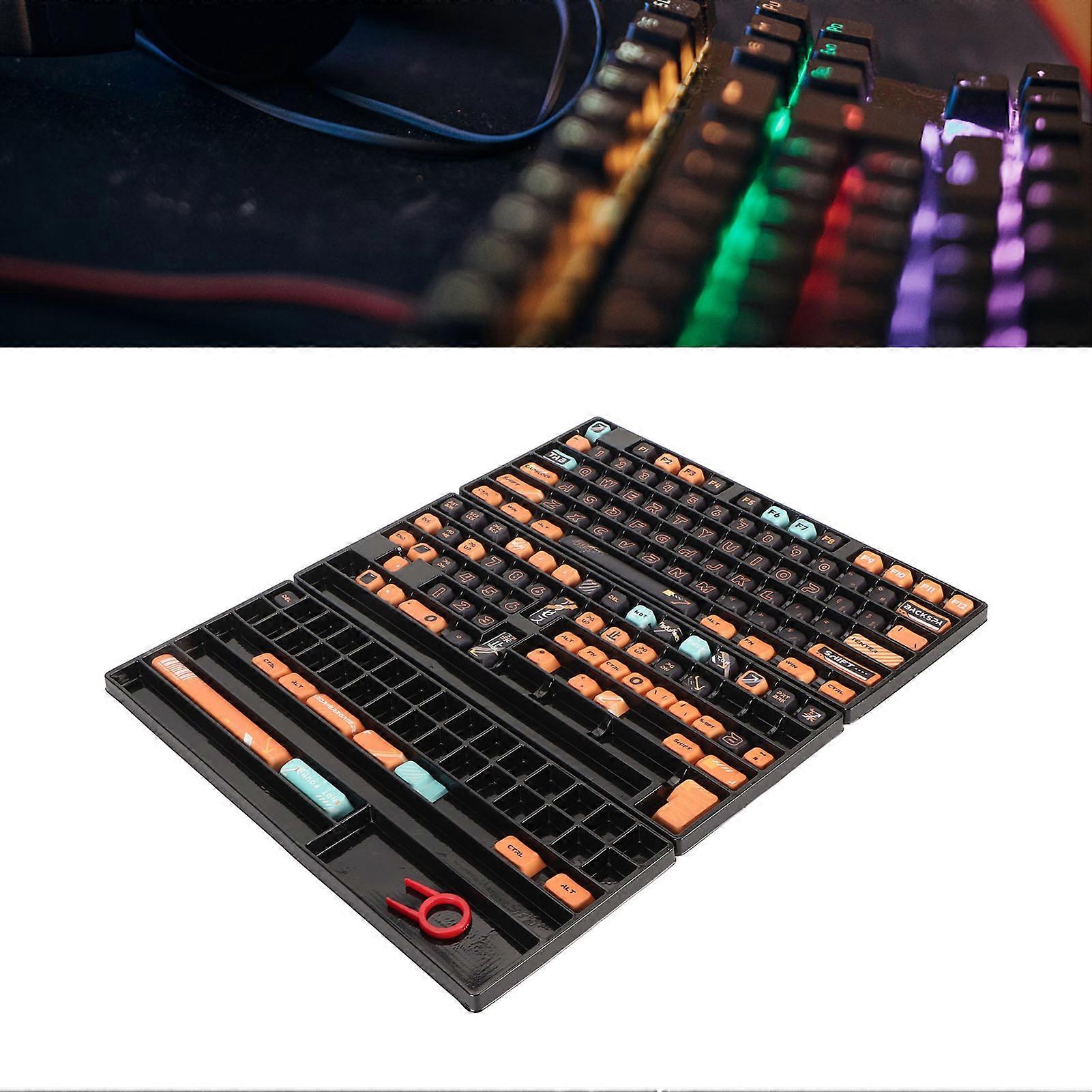 141 Keys Keyboard Keycaps Set Fadeless PBT XDA Height DIY Keycaps for 61 87 98 104 108 141 Keys Mechanical Keyboard 