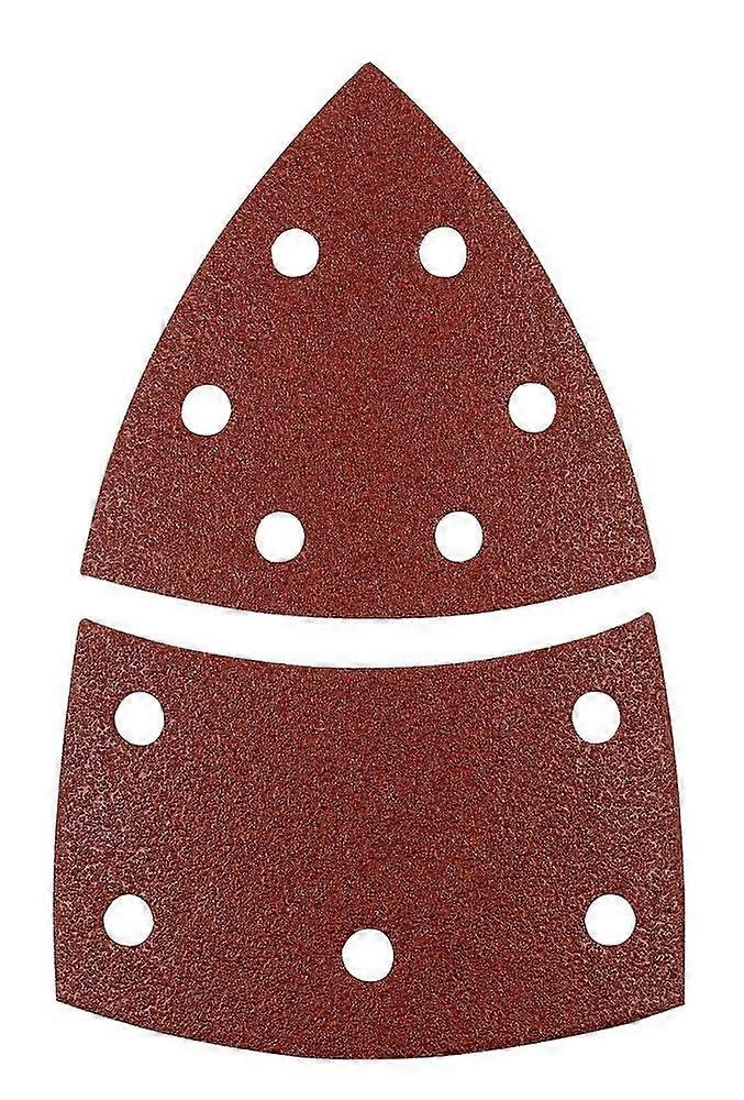 49496170 MultiSander Sheets (Punched) 93mm/100x62mm x Assorted Grits (Pack of 12), Set of 12 Pieces
