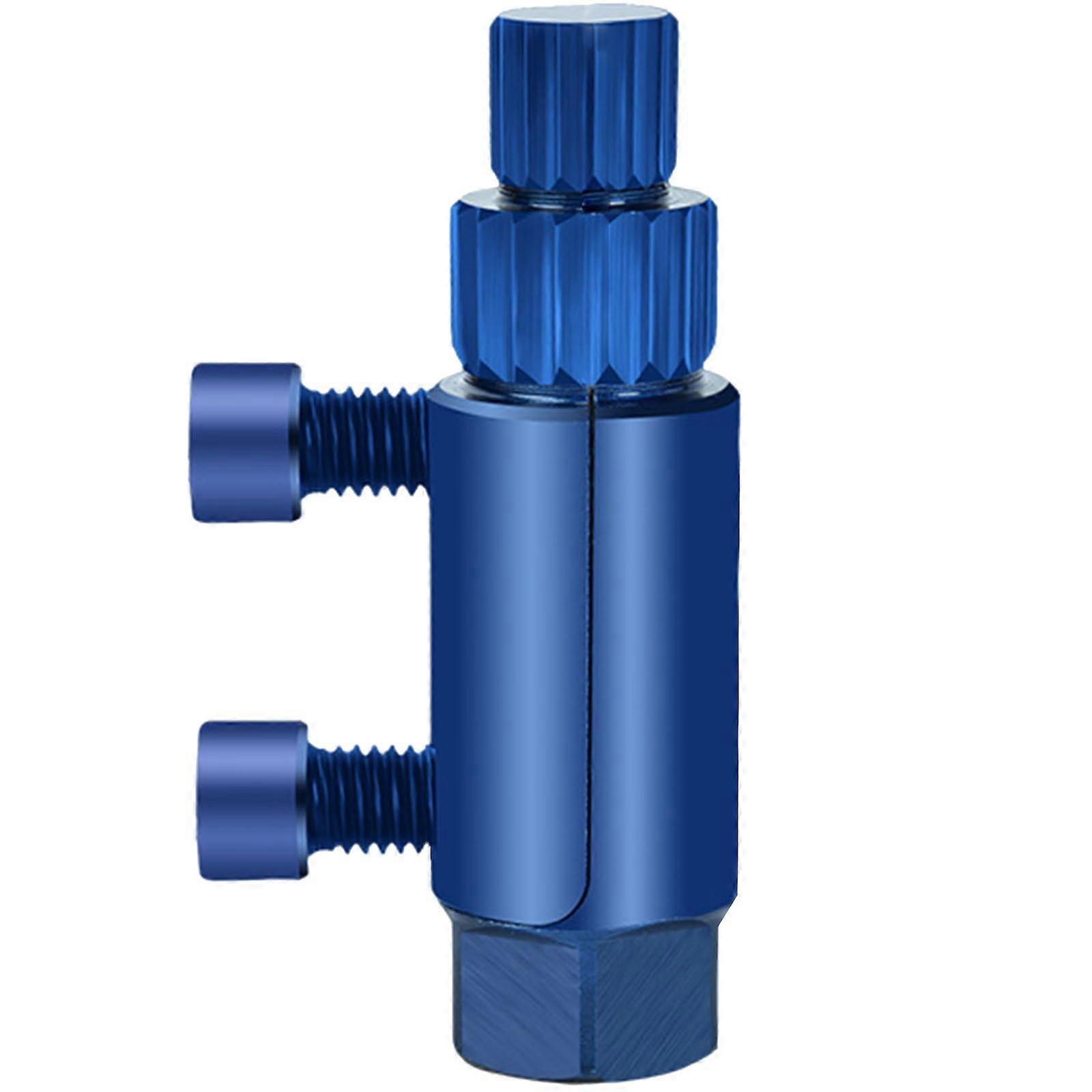Break Pipe Thread Extractor for 1/5.1 cm 3/10.2 cm Pipe Thread Removal Tool for Break Thread Faucets Angles Valve Blue