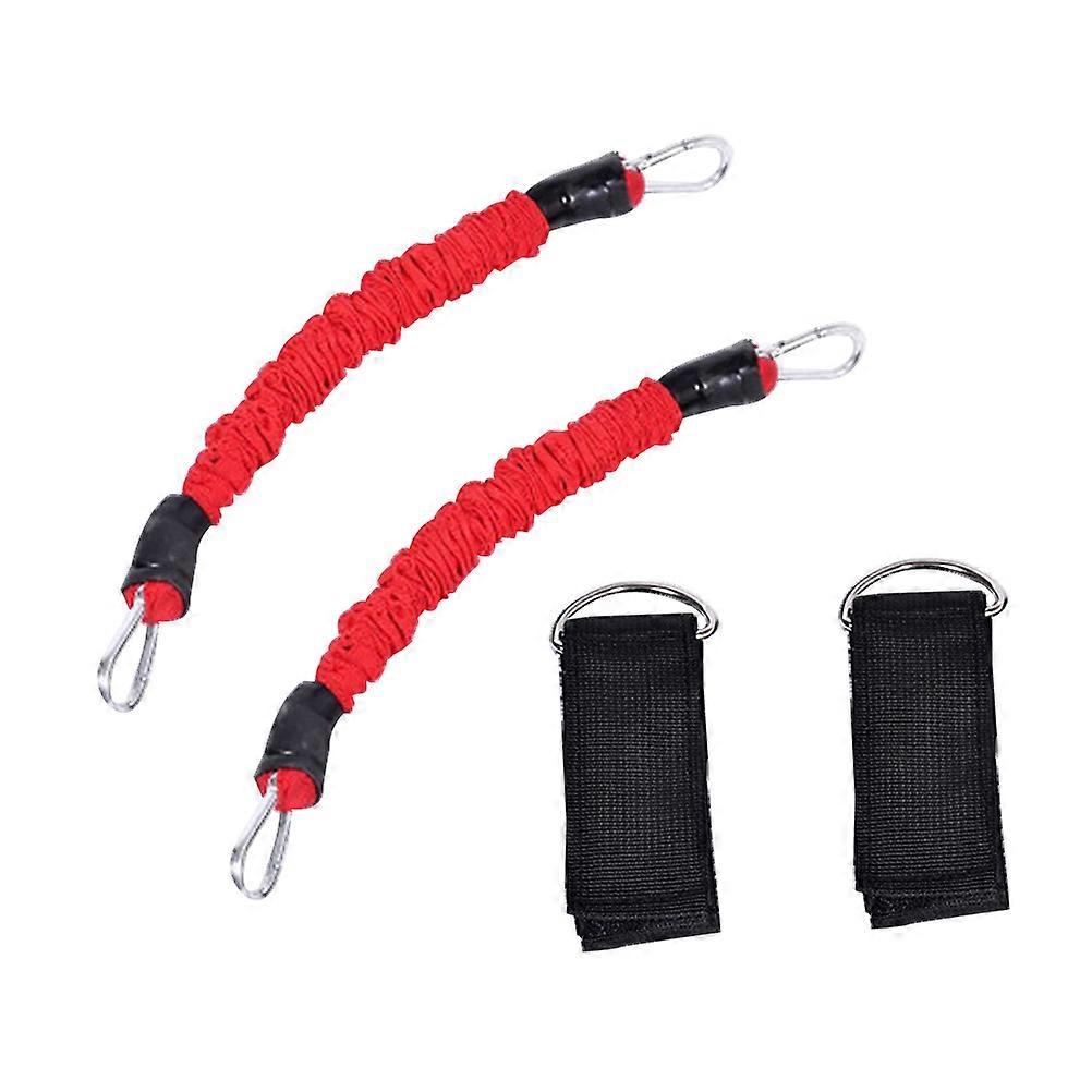 Bandes de résistance à la cheville pour l’entraînement des jambes Bandes extensibles de qualité supérieure pour la salle de sport à domicile, le yoga et les entraînements d’agilité pour améliorer la vitesse, la mobilité et la force