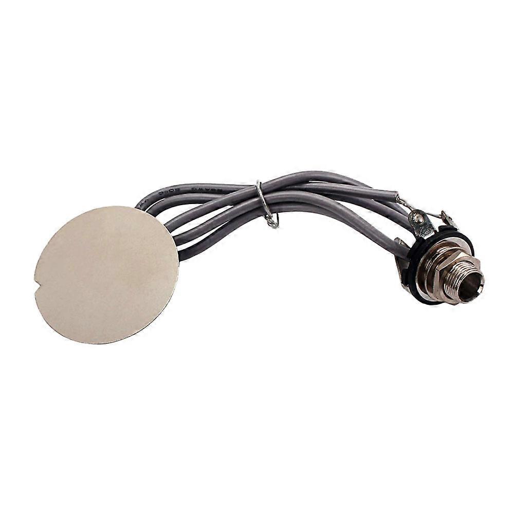 Small Stringed Instruments Pickup Transducer For Acoustic Guitar Violin Mandolin Banjo Ukulele Round Shape 1Pack