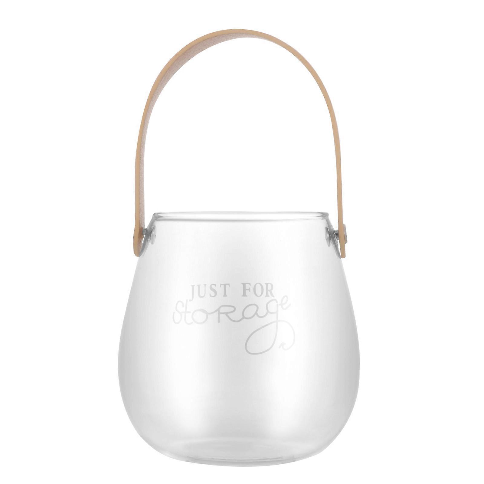 Rustic Flower Holder Vase with Square Base for Living Room 1Set