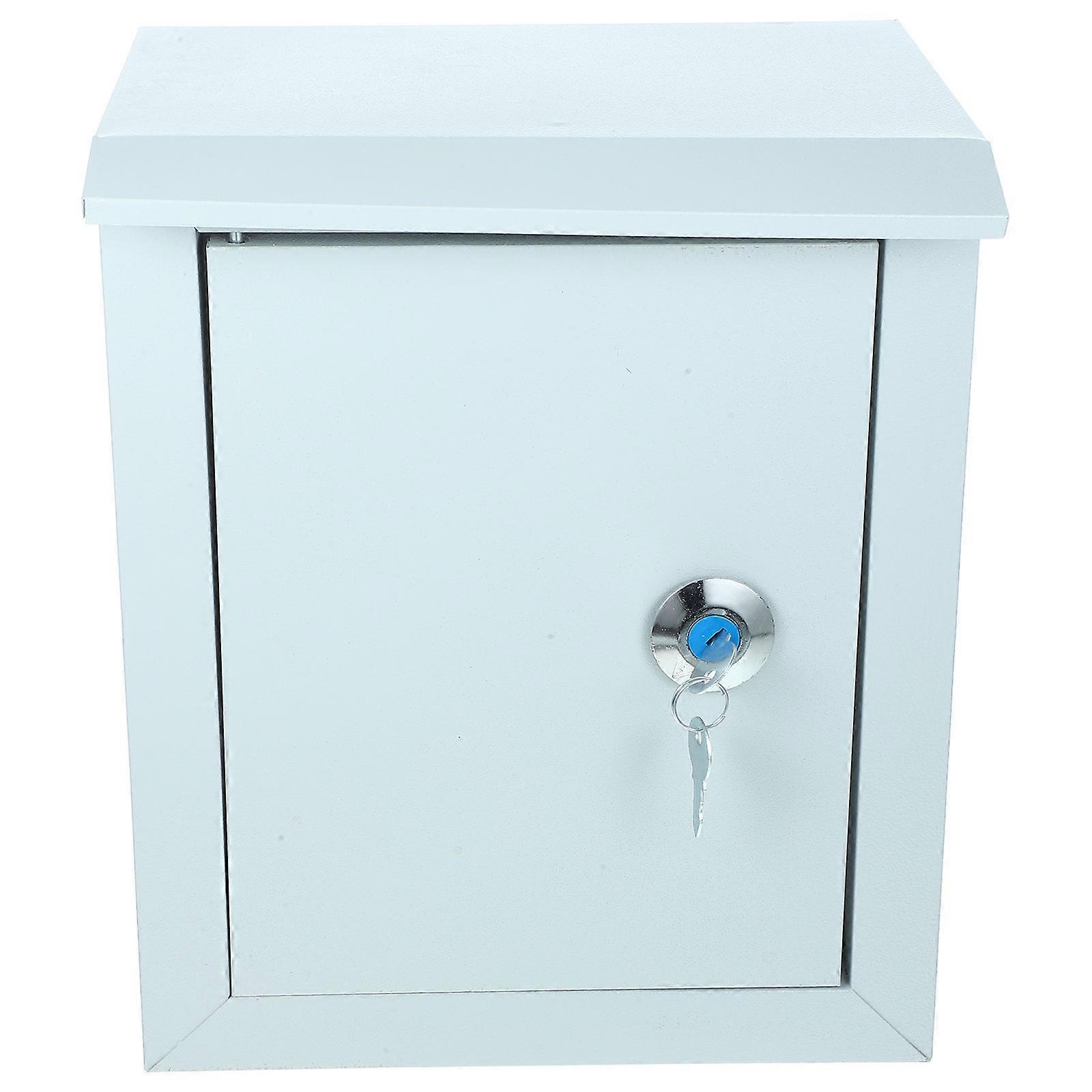 Electrical Junction Box Project Junction Box Outdoor Activities Rectangular Iron Storage for and Cables 1Set