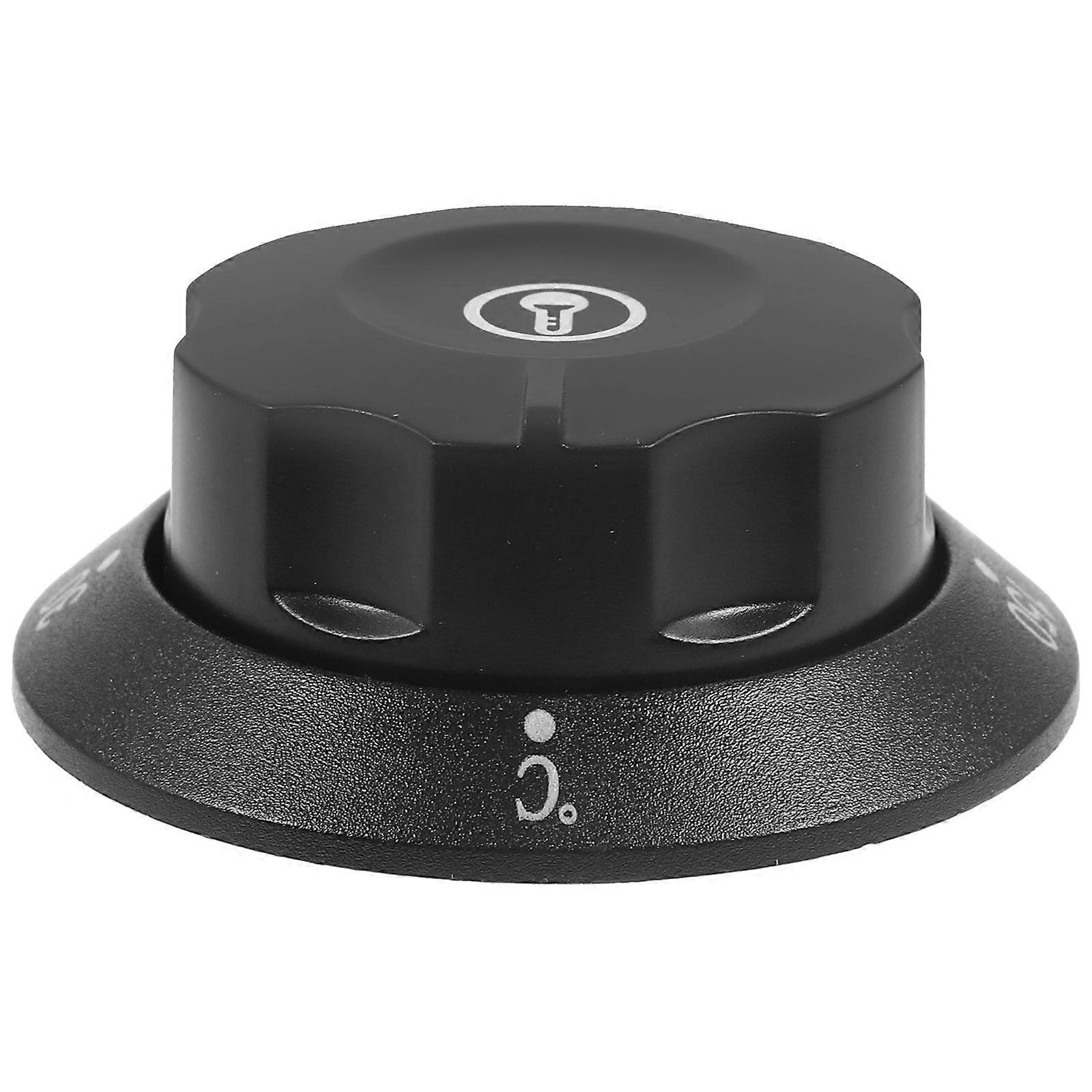 Oven Replacement Knob Black Plastic Precision Temp Control for Oven Safety Use