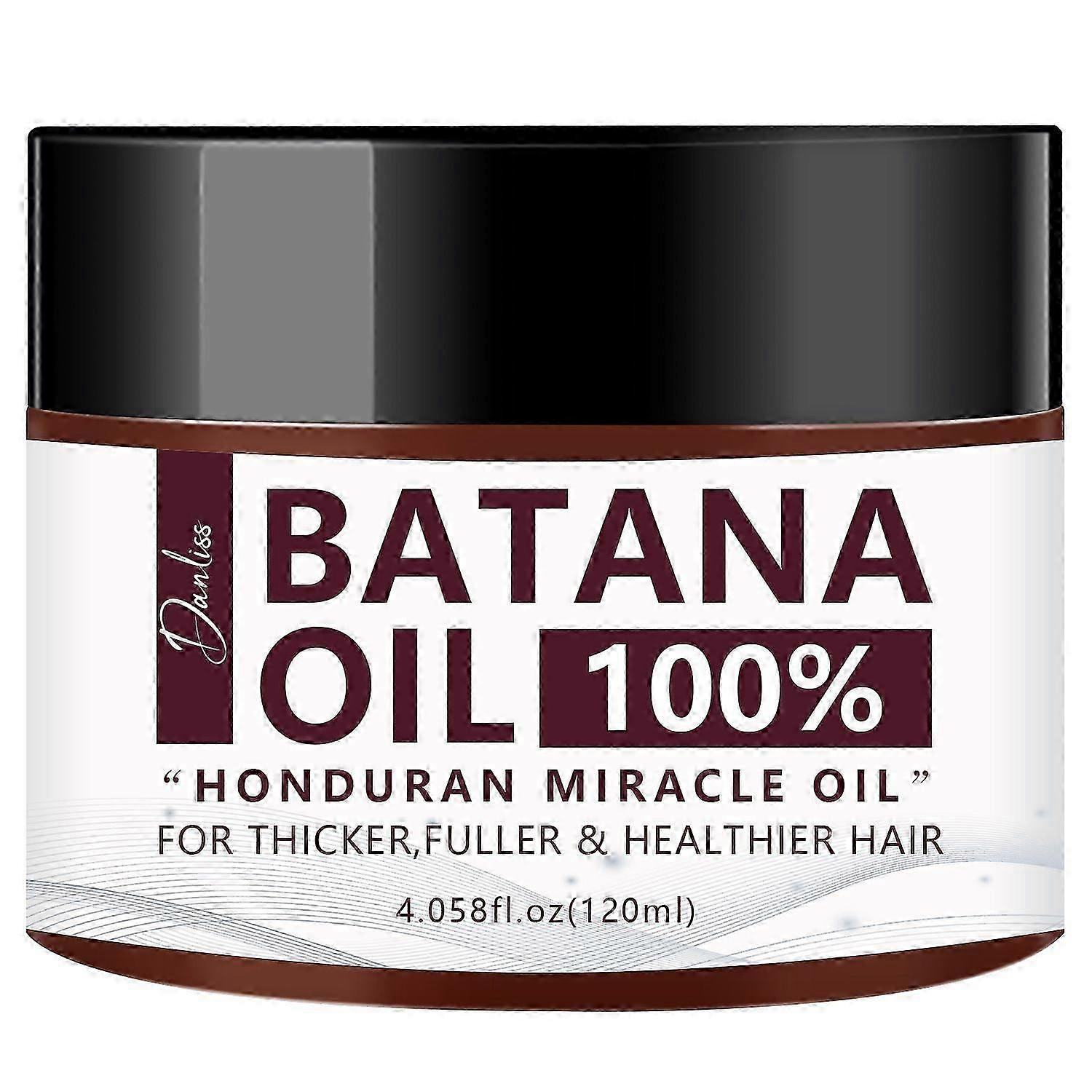 Λάδι Batana για την ανάπτυξη των μαλλιών, Οργανικό 100% Αγνό Ανεπεξέργαστο Λάδι Batana Ενισχύει το πάχος των μαλλιών, αποτρέπει την επανόρθωση της απώλειας, το φριζάρισμα και την ψαλίδα, προσθέτει λάμψη