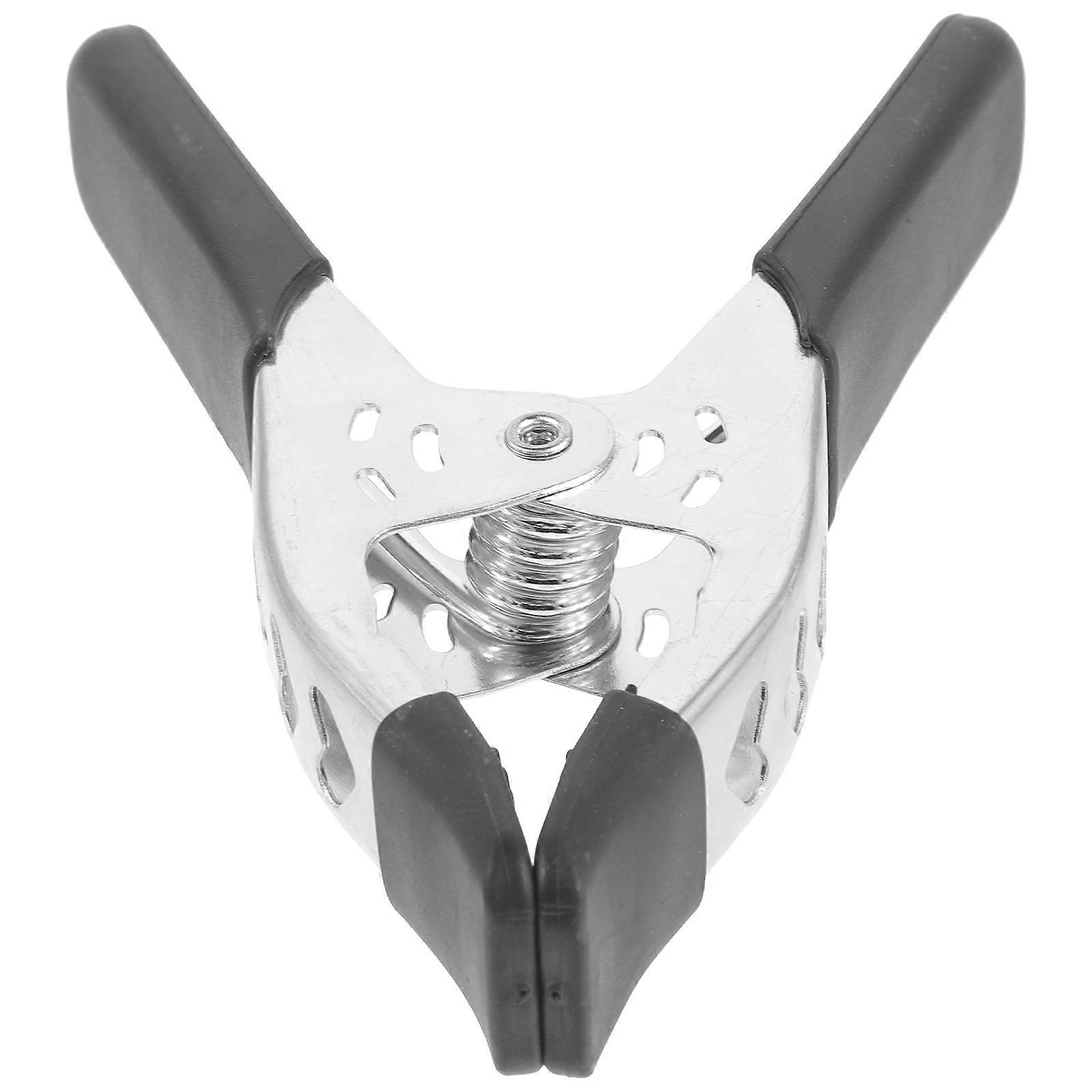 Durable Heavy Duty Metal Spring Clamp for Woodworking, Model Making, and Carpentry – Lightweight, Non Slip, Portable Fixing Tool