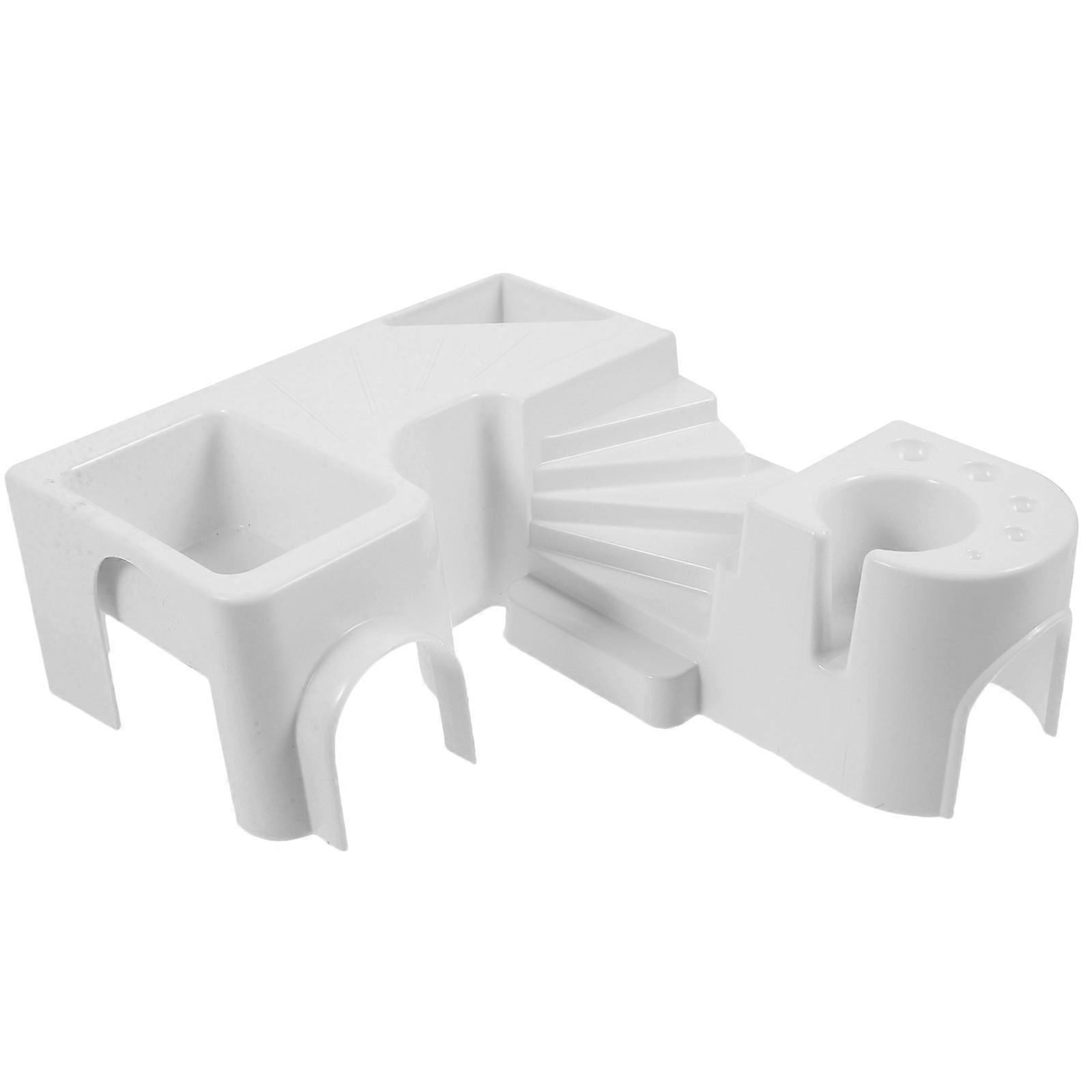 Hamster Hideout Chamber Guinea Pig Multi Chamber Hideout Villa Shape Small Pet Owners Beige 28 00X22 50X8 80Cm 1Pack