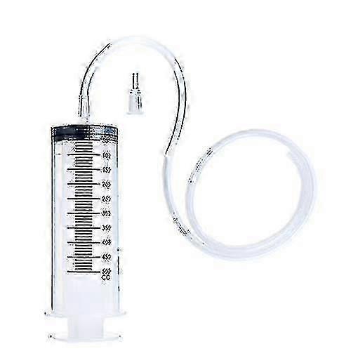 250 مل / 350 مل / 500 مل حقنة كبيرة مع أنبوب 100 سم ، معقمة ومختومة بشكل فردي ، حقنة حديقة بلاستيكية للسائل ، الطلاء ، راتنجات الايبوكسي ، الزيت ، الري ص