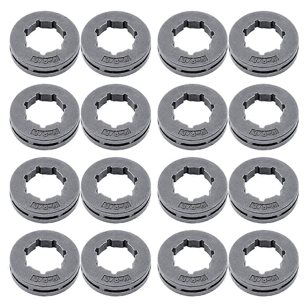 16Pcs 3/8 Inch 8T Sprocket Rim for 064 066 088 090 MS660 MS880 394 395 Chainsaw