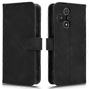 Compatível Para TCL 60R 5G Capa de Couro Pele Sensação Anti Queda Carteira Flip Phone Cover
