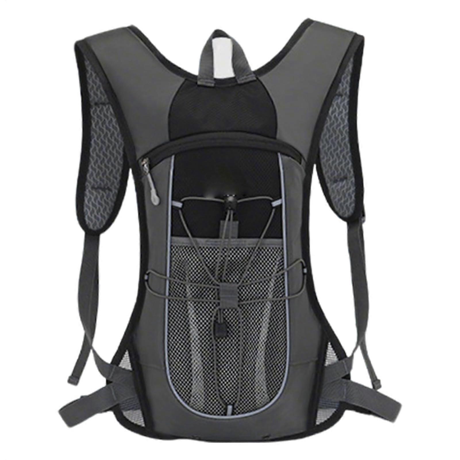 Bicycle backpack, hiking daypacks Water hydration backpack ski daypack, breathable bicycle bags, black.