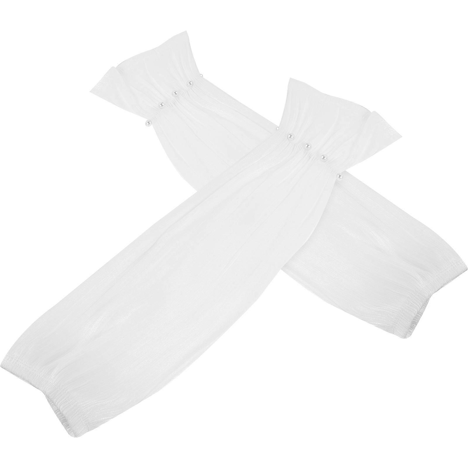 Sun Sleeves to Cover Arms Arm Sleeves for Women Uv Blocking Cooling Function Ice Silk Material 1 Pair