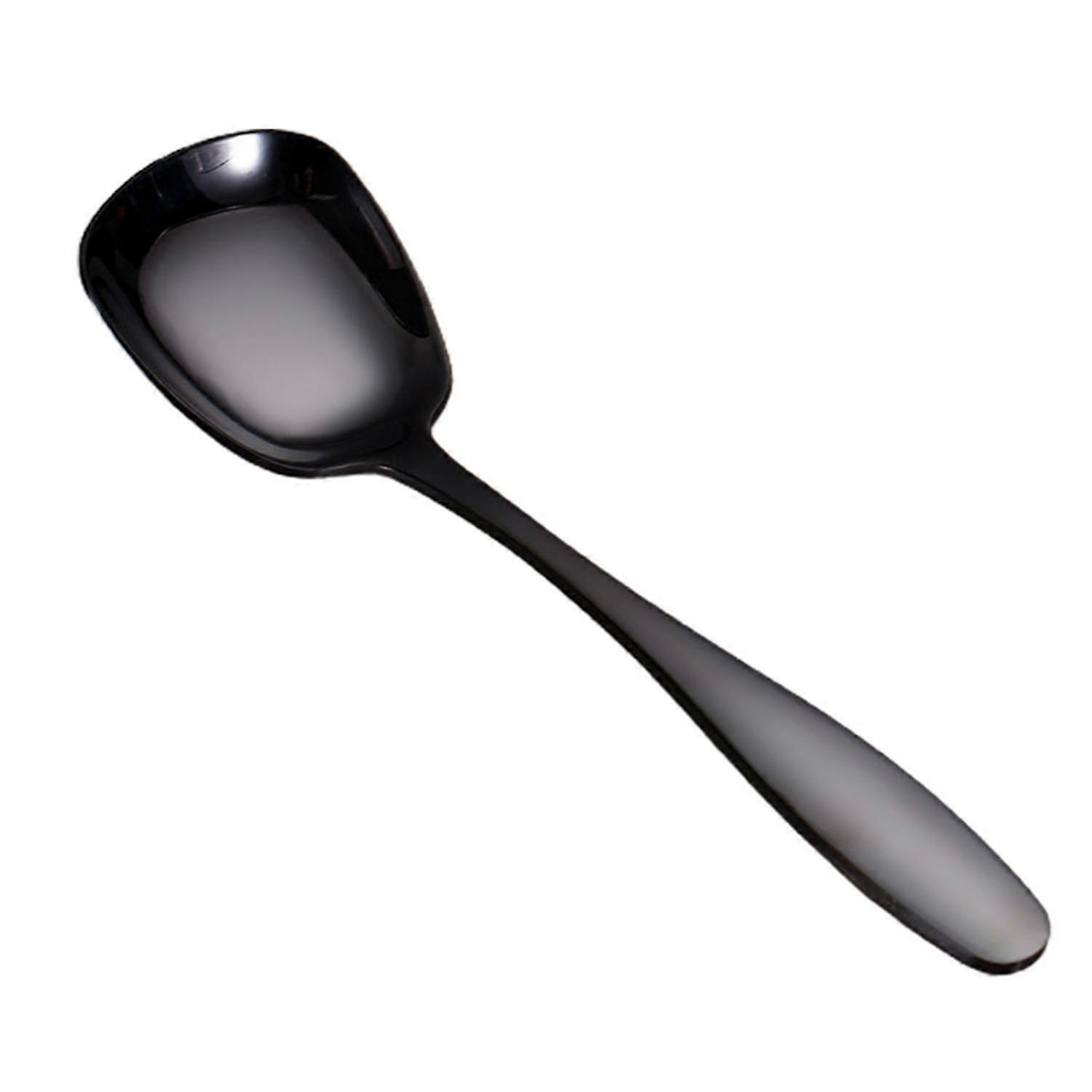 Serving Spoon Dishwasher Safe Rust-resistant Stainless Steel Large Buffet Serving Spoon for Restaura