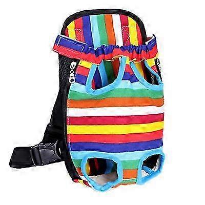 屋外ポータブルペットキャリア、猫と犬のための通気性メッシュバックパック