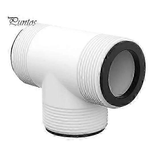Hose Connector for Intex Coleman Pool Hose T Splitter with 3 L Rings Efficient Flow Distribution Swimming Pump Hose T-Joint Connector for 1.5 Inch