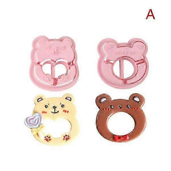 8 pcs/set DIY Baby Cartoon Cookie Molds