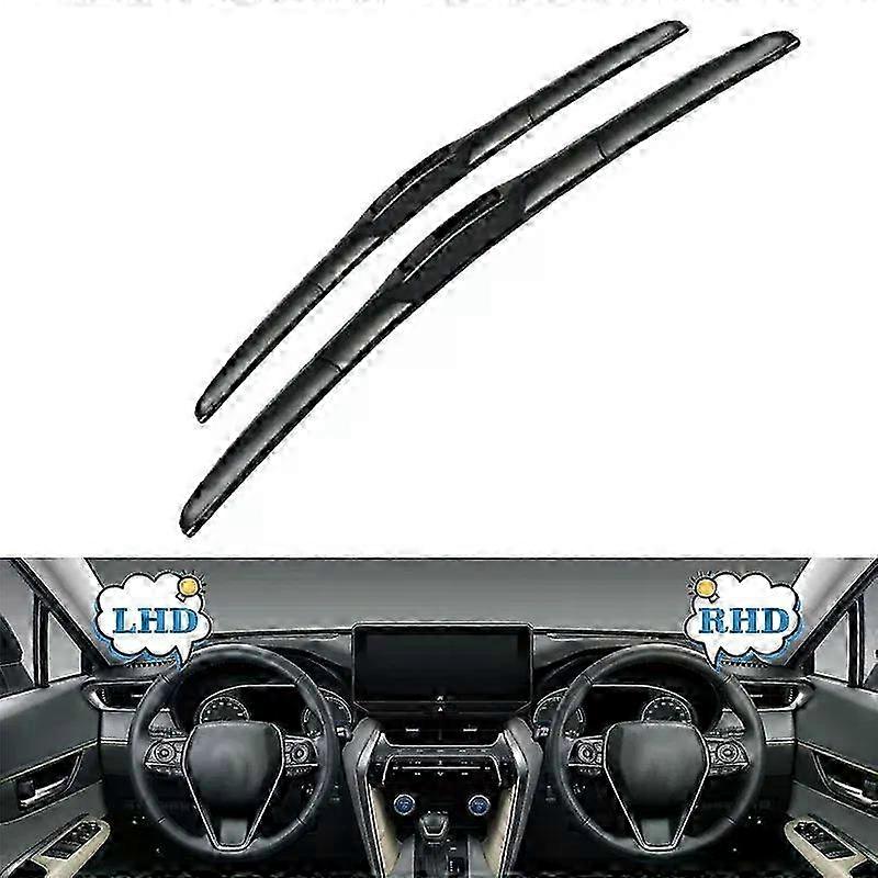 Wiper Blades Suitable for Suzuki and Mazda Models 2008 - 2014, Fit U Hook Arms 211410 Cutter