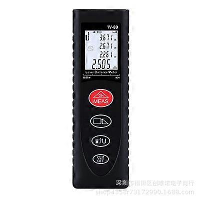 TTMA Laser Distance Meter, Portable Laser Measure Tool with Backlight, Distance Measure for Volume/Area/Pythagorean Batteries Included (60M)