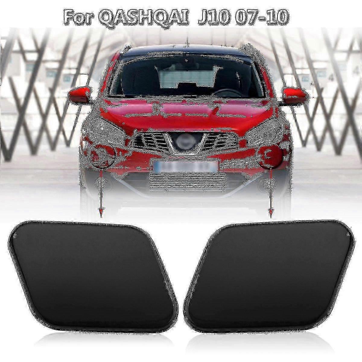 Car front right left headlight washer nozzle jet cover cap nissan qashqai j10 2007-2010