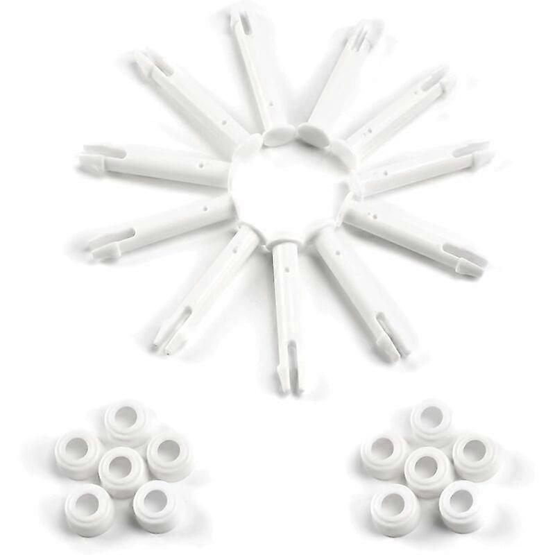 12 Pcs Plastic Pin, Intex Pool Spare Parts, Plastic Pool Pin, for Most Frame Pools - Rectangular/Round Pool (6cm)
