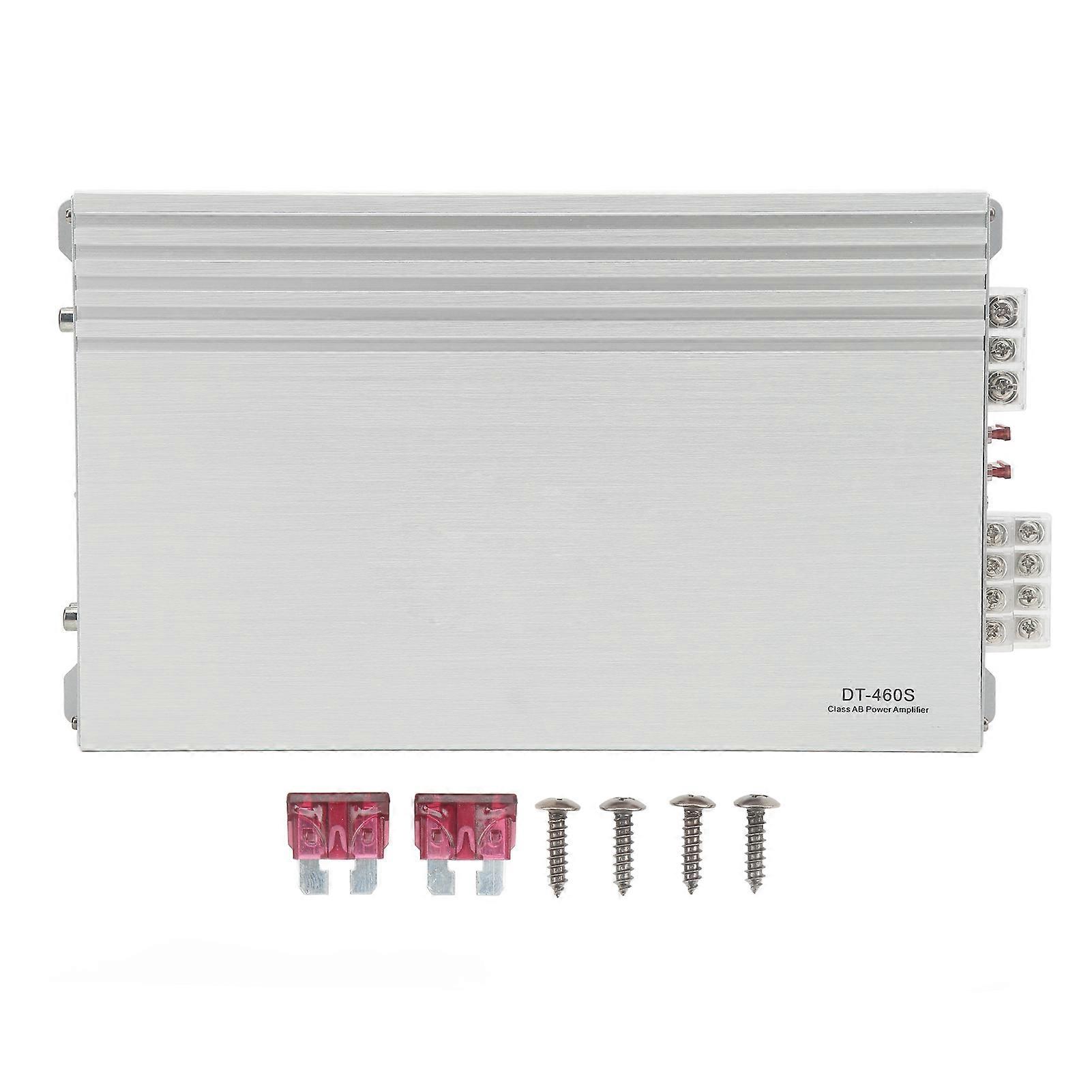 4 Channel Amplifier 160 Watts Car o Systems Class D Mono Amp for Speakers Stereos