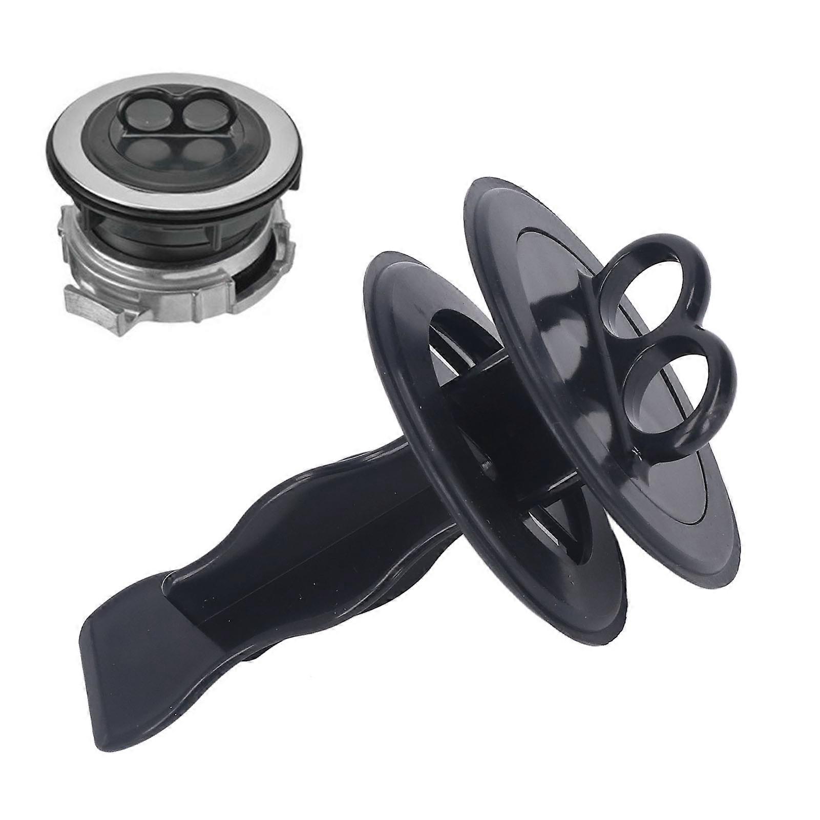 Garbage Disposal Plug Stopper Double Ring Rubber ABS Food Garbage Grinder Parts for Replacement