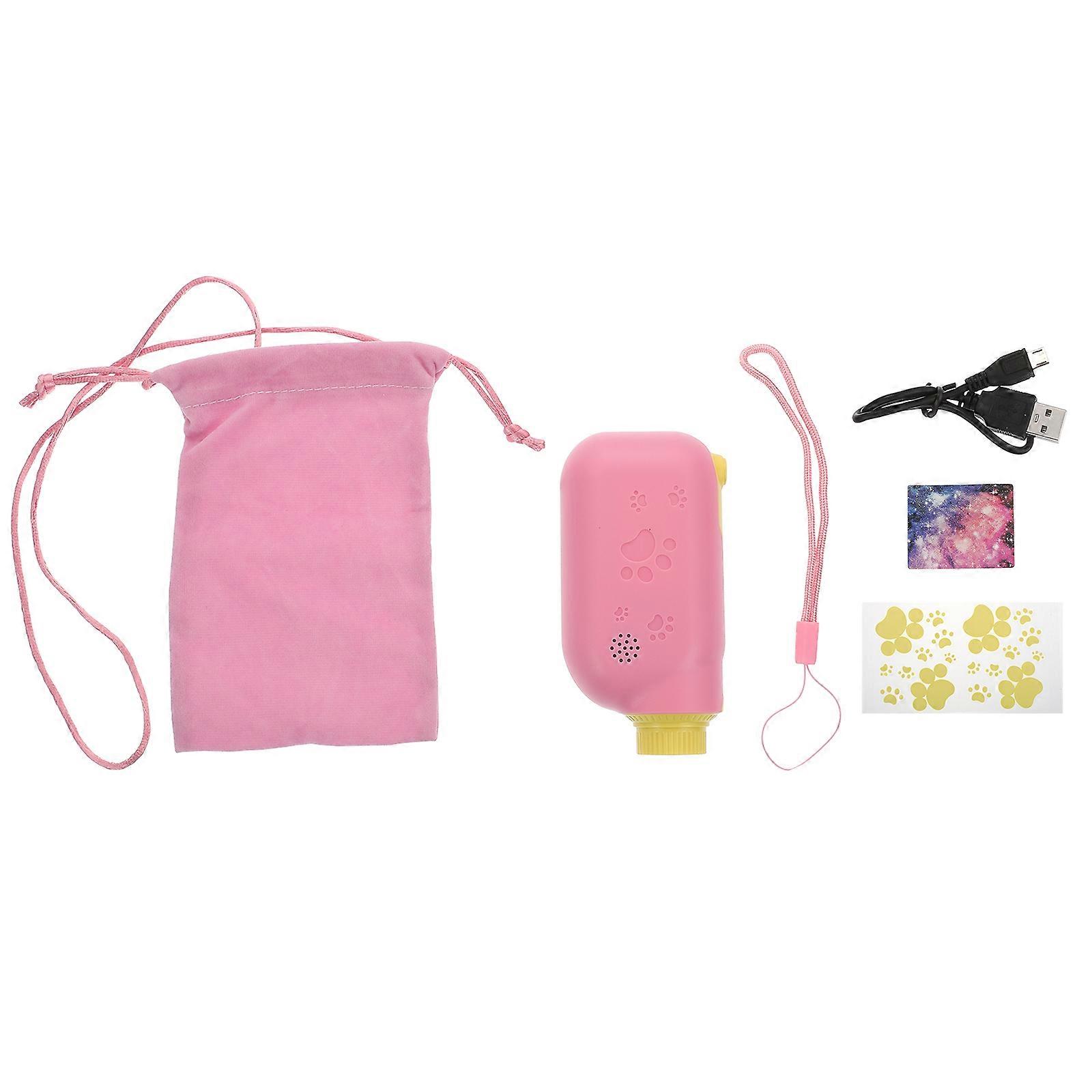 Pink Kids Digital Camera for Taking Photo with High Definition 2000W Pixels and Large Screen Toy