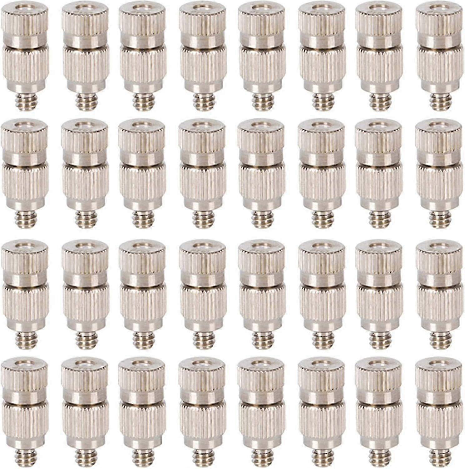 50pcs Misting Nozzle Kit for Cooling System Stainless Steel Mister Nozzles High