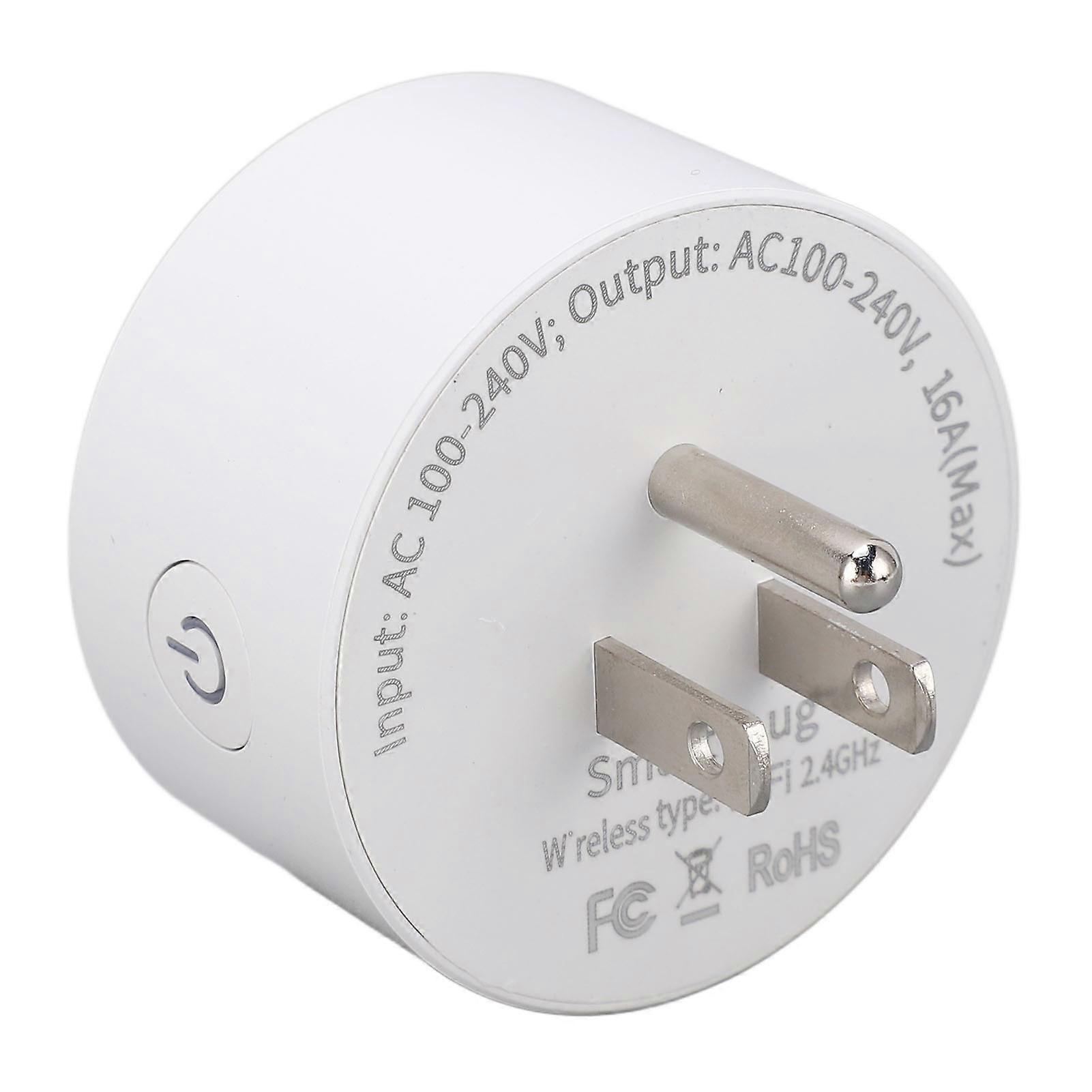 Mini prise de télécommande murale 16A anti-interférence sans fil interrupteur intelligent