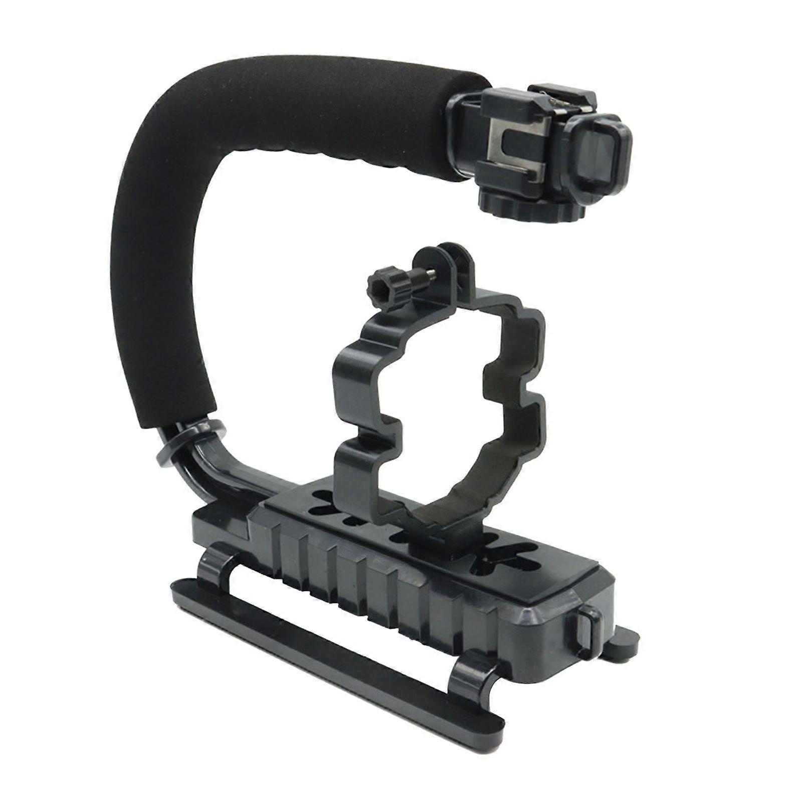 Handheld Camera Stabilizer Bracket Video Action Stabilizing Handle Grip with Hot-Shoe Mount for Mavic 3, 2, Pro, Air 2/2S