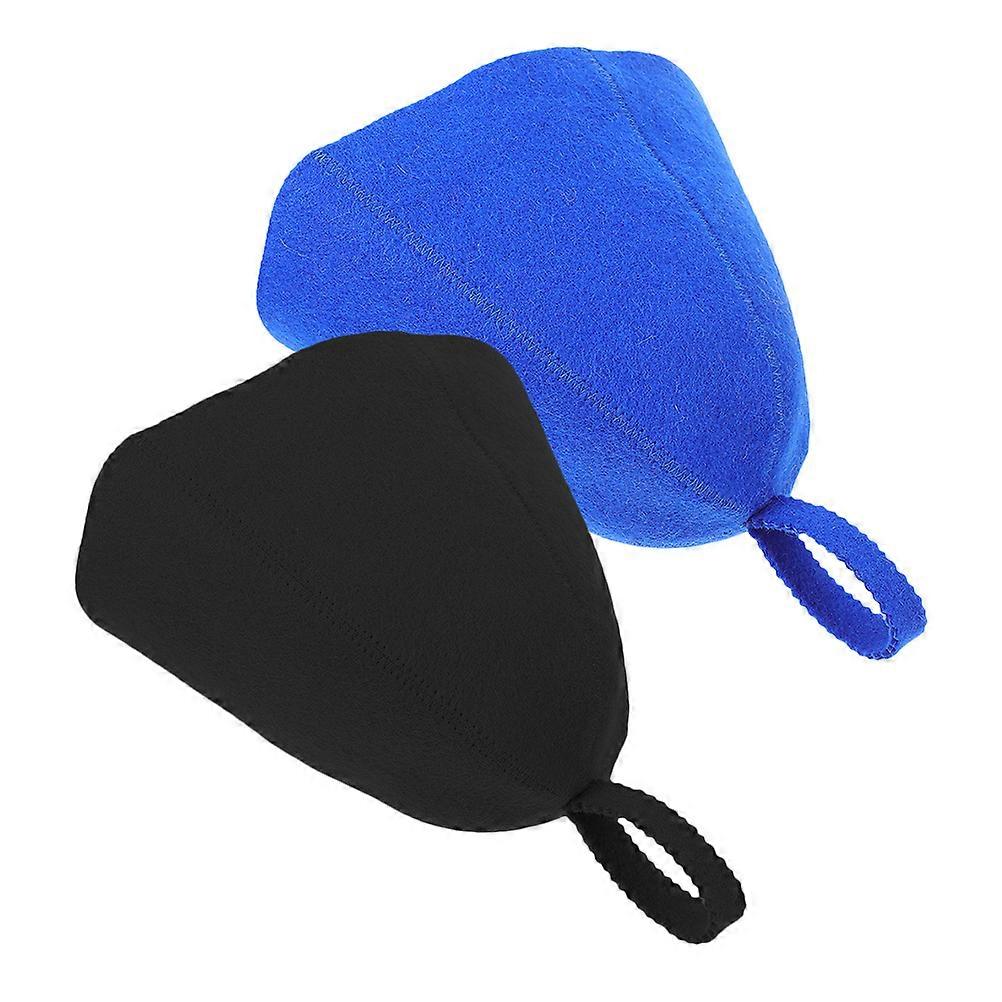 Sauna Supply Large Shower Cap Heat Insulation Water Absorption 2Pcs