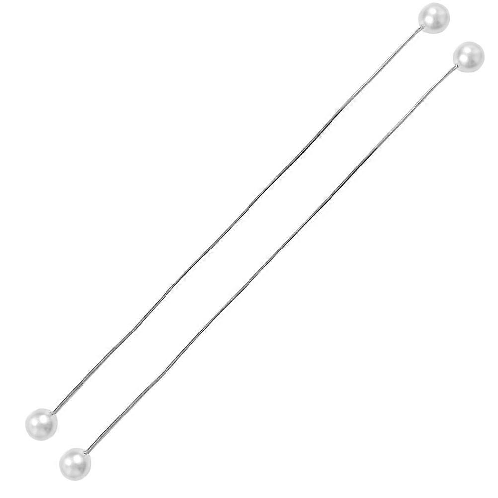 Here's a refined and professional product description for your **2pcs Pearl Design Alloy Curtain Tiebacks**:
**Modern Chic Pearl Design Alloy