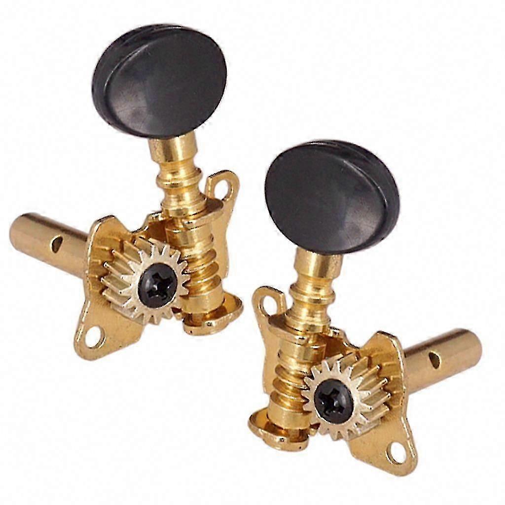 6 stk Vintage Åpent Utstyr Stemmepinner 3R3L For Klassiske Gitar Tuners