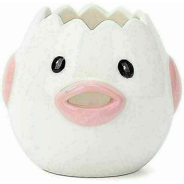 Egg Separator, Upgrade Egg Yolk White Separator, Quality Ceramic Egg Separator Tool